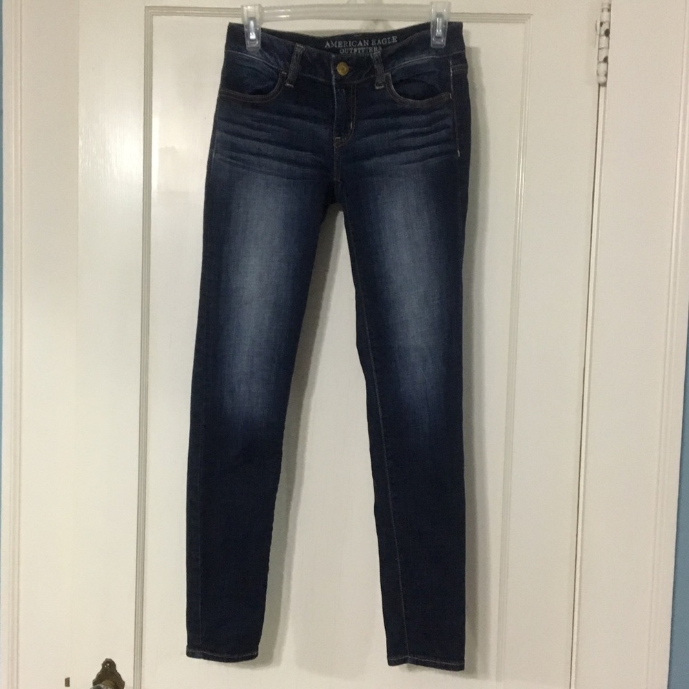 American Eagle Dark Wash Jeggings